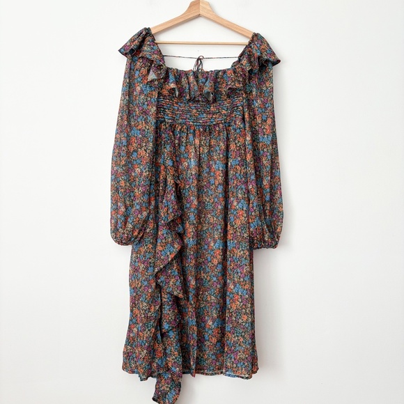 For love & lemons Brittany ditsy midi dress - Picture 4 of 8